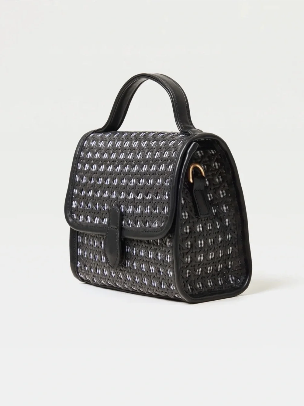 L*Space for Anthropologie Amelia shoulder bag-black-NWT